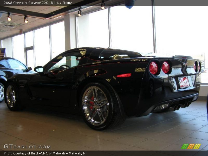 Black / Ebony 2008 Chevrolet Corvette Z06