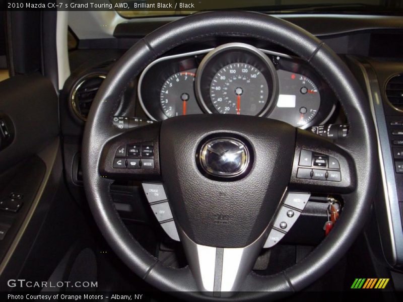Brilliant Black / Black 2010 Mazda CX-7 s Grand Touring AWD