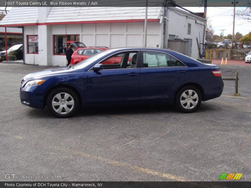 Blue Ribbon Metallic / Ash 2007 Toyota Camry LE