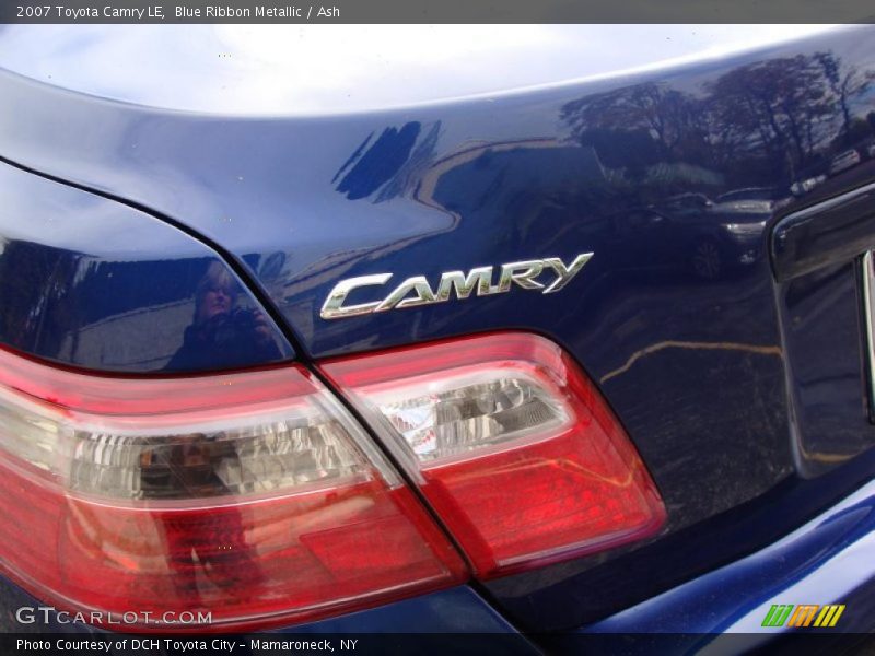 Blue Ribbon Metallic / Ash 2007 Toyota Camry LE
