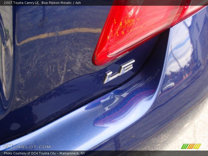 Blue Ribbon Metallic / Ash 2007 Toyota Camry LE