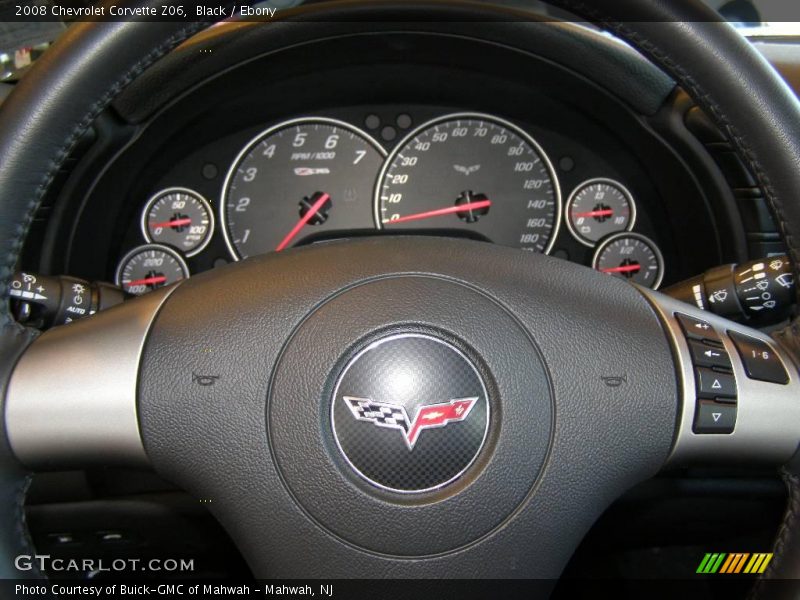 Black / Ebony 2008 Chevrolet Corvette Z06