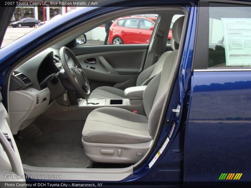 Blue Ribbon Metallic / Ash 2007 Toyota Camry LE