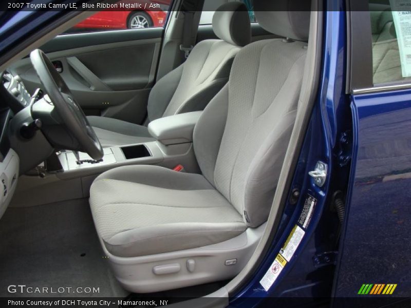 Blue Ribbon Metallic / Ash 2007 Toyota Camry LE