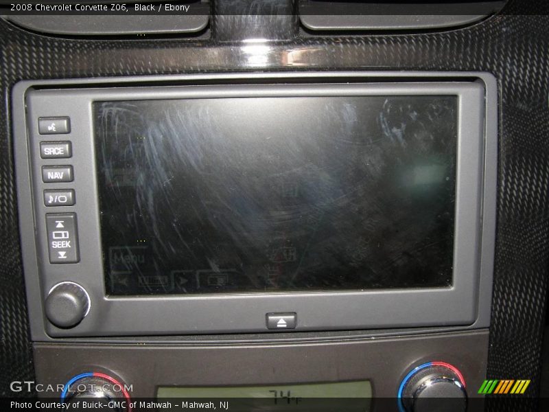 Black / Ebony 2008 Chevrolet Corvette Z06
