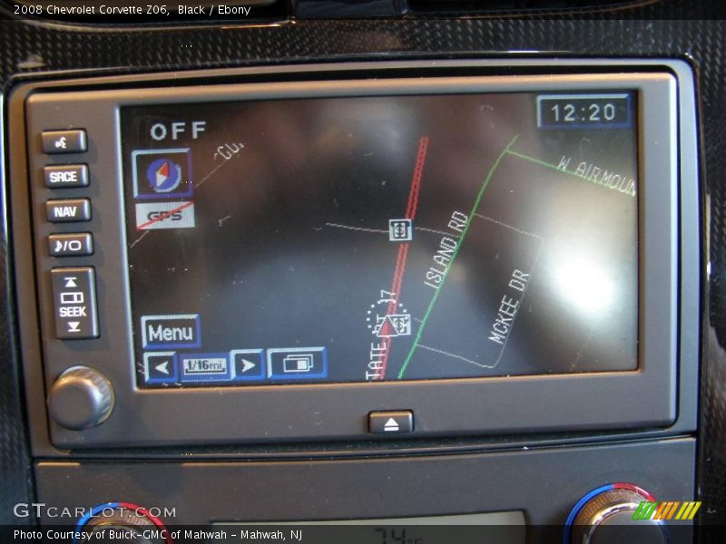 Black / Ebony 2008 Chevrolet Corvette Z06