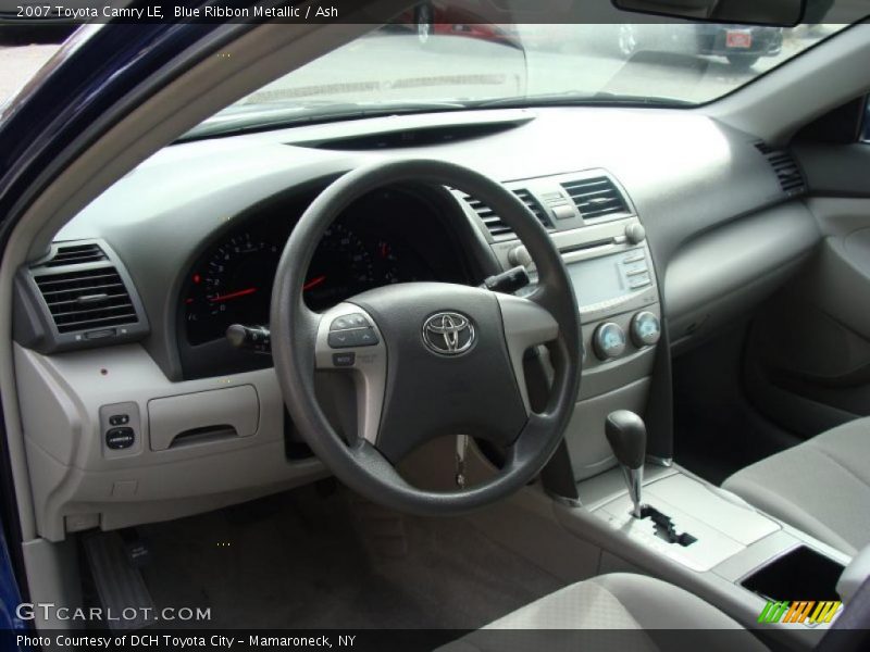 Blue Ribbon Metallic / Ash 2007 Toyota Camry LE