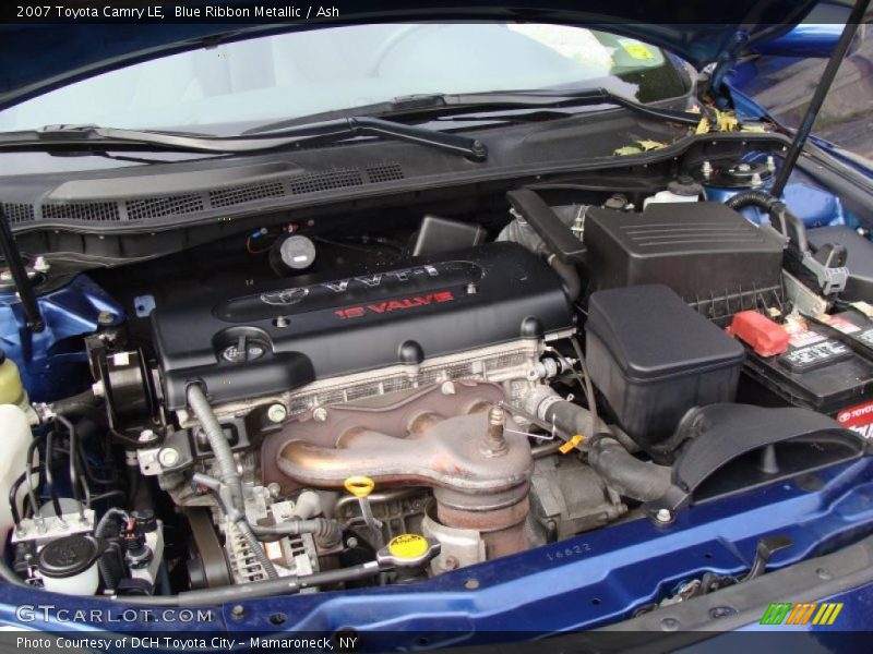 Blue Ribbon Metallic / Ash 2007 Toyota Camry LE