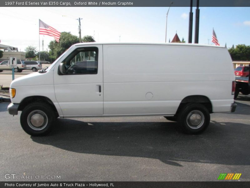 Oxford White / Medium Graphite 1997 Ford E Series Van E350 Cargo