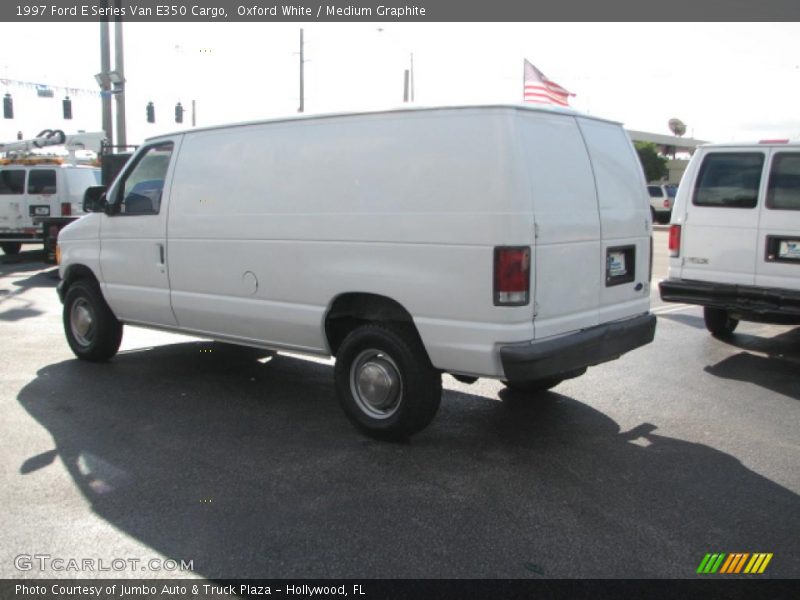 Oxford White / Medium Graphite 1997 Ford E Series Van E350 Cargo