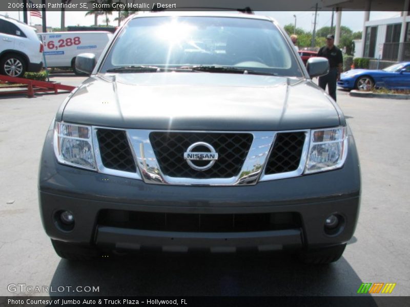 Storm Grey Metallic / Desert 2006 Nissan Pathfinder SE