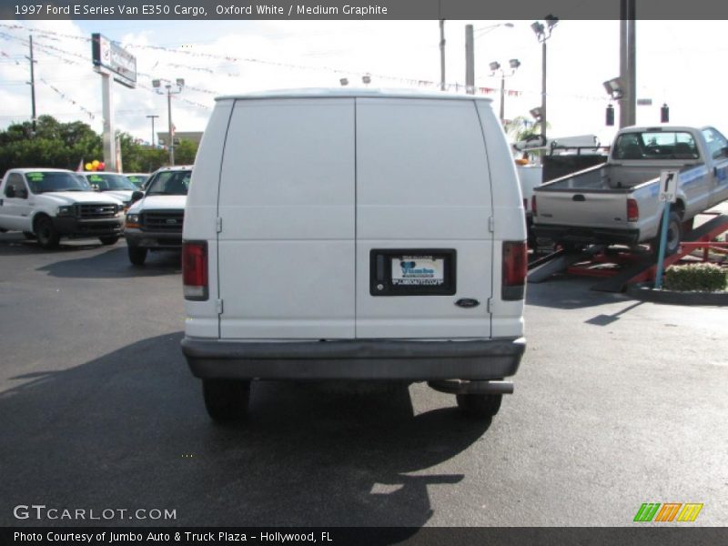 Oxford White / Medium Graphite 1997 Ford E Series Van E350 Cargo