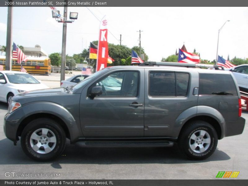 Storm Grey Metallic / Desert 2006 Nissan Pathfinder SE