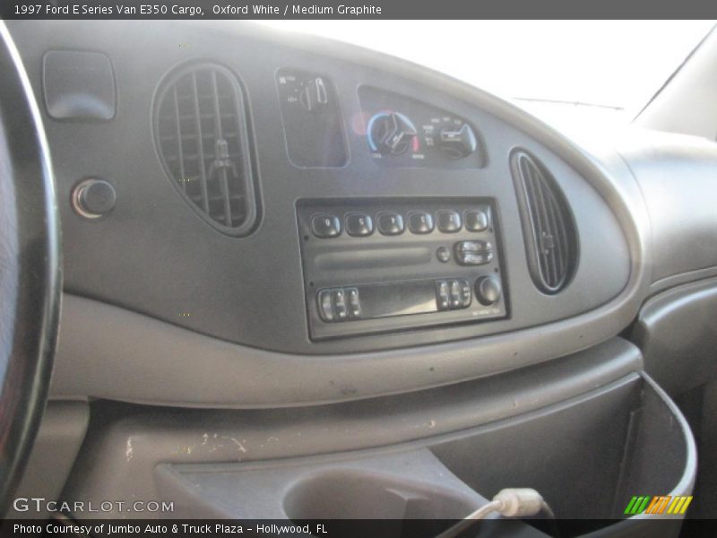 Oxford White / Medium Graphite 1997 Ford E Series Van E350 Cargo