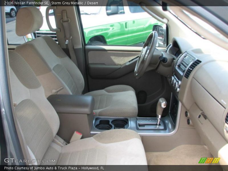 Storm Grey Metallic / Desert 2006 Nissan Pathfinder SE
