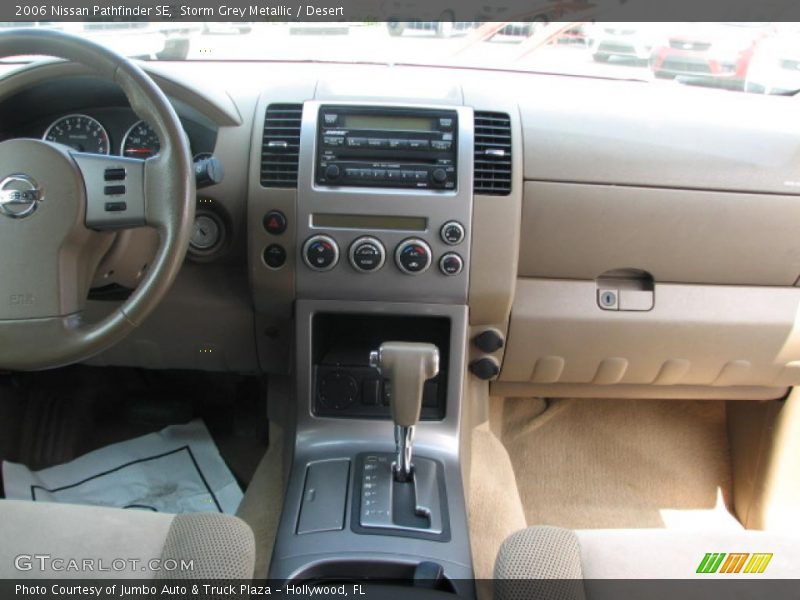 Storm Grey Metallic / Desert 2006 Nissan Pathfinder SE