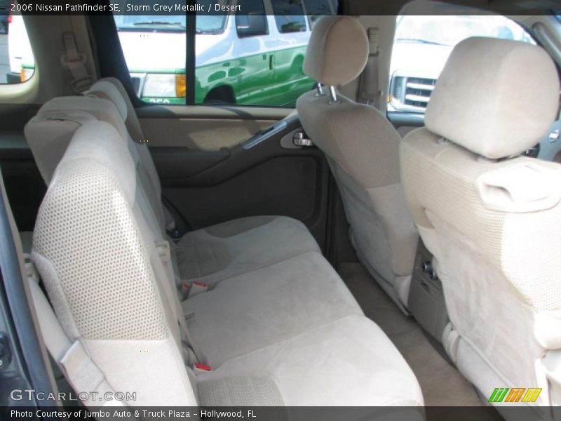 Storm Grey Metallic / Desert 2006 Nissan Pathfinder SE