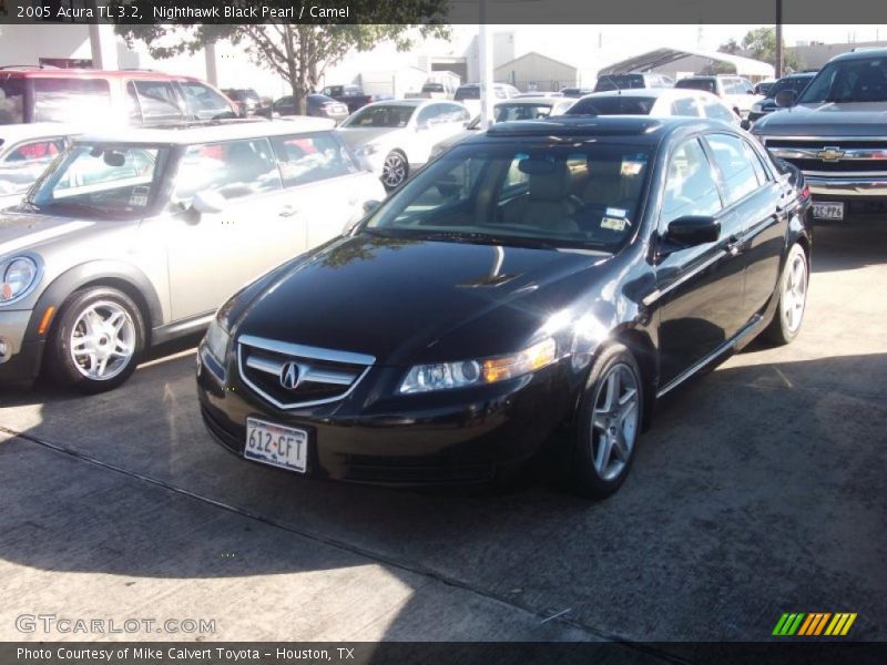 Nighthawk Black Pearl / Camel 2005 Acura TL 3.2