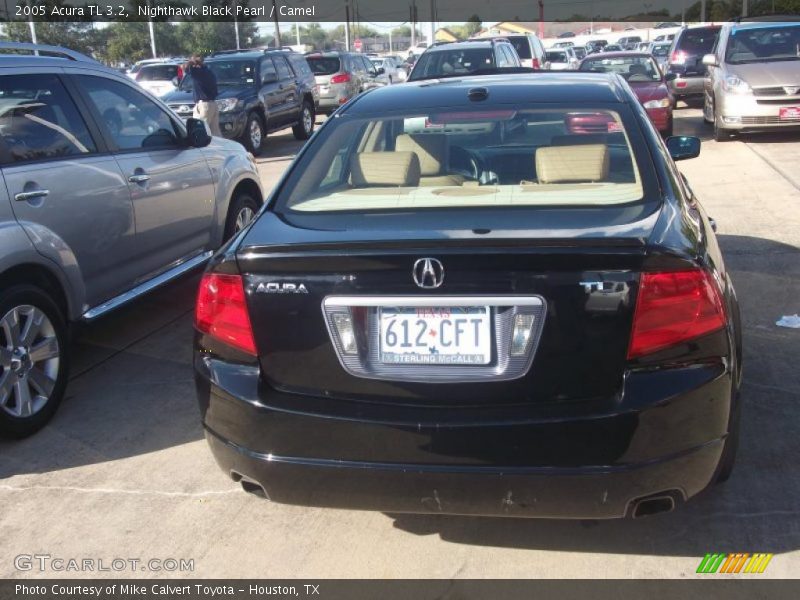 Nighthawk Black Pearl / Camel 2005 Acura TL 3.2