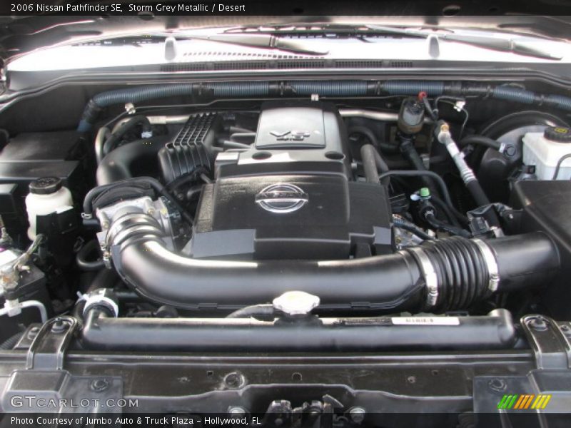 Storm Grey Metallic / Desert 2006 Nissan Pathfinder SE