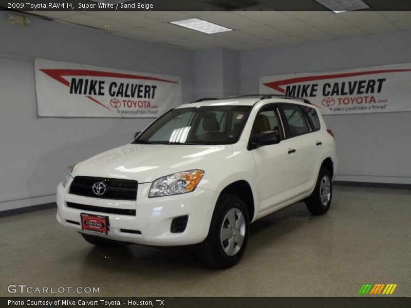 Super White / Sand Beige 2009 Toyota RAV4 I4