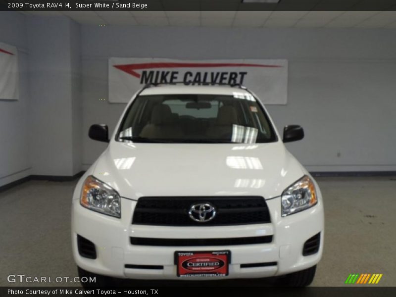 Super White / Sand Beige 2009 Toyota RAV4 I4