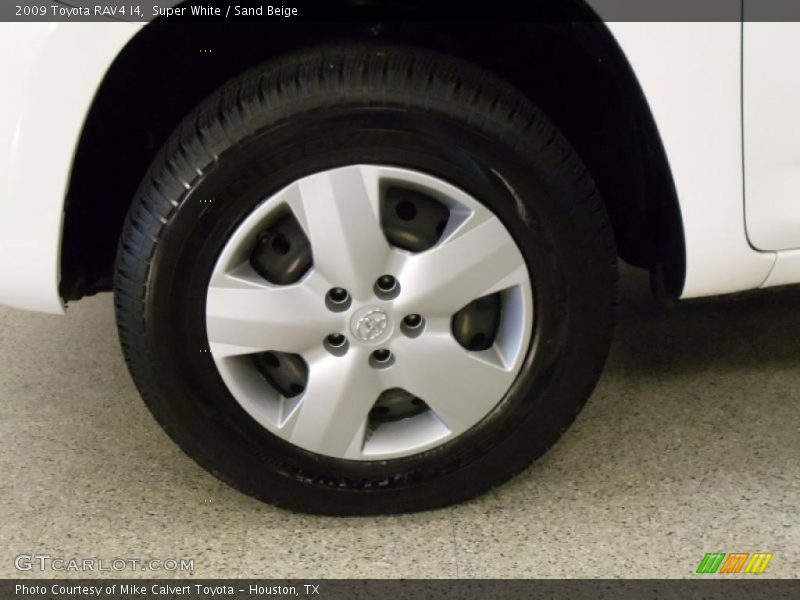 Super White / Sand Beige 2009 Toyota RAV4 I4