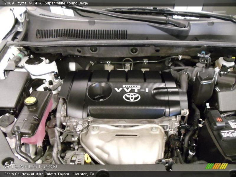  2009 RAV4 I4 Engine - 2.5 Liter DOHC 16-Valve Dual VVT-i 4 Cylinder