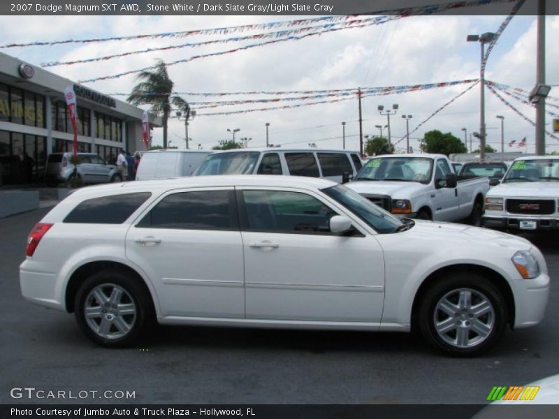 Stone White / Dark Slate Gray/Light Slate Gray 2007 Dodge Magnum SXT AWD