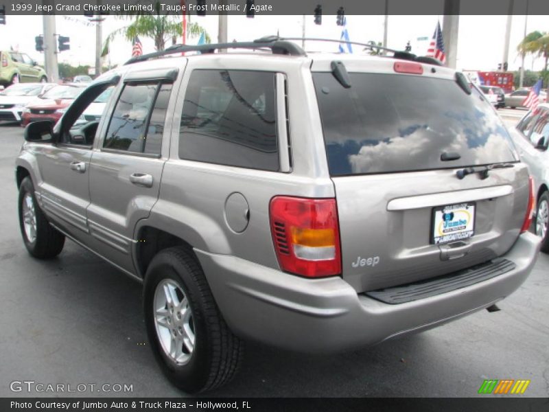 Taupe Frost Metallic / Agate 1999 Jeep Grand Cherokee Limited