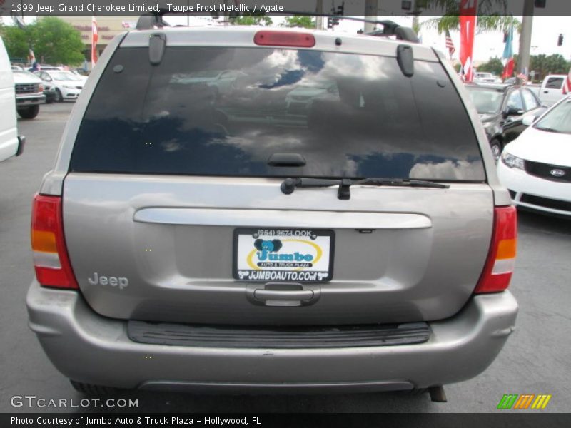 Taupe Frost Metallic / Agate 1999 Jeep Grand Cherokee Limited