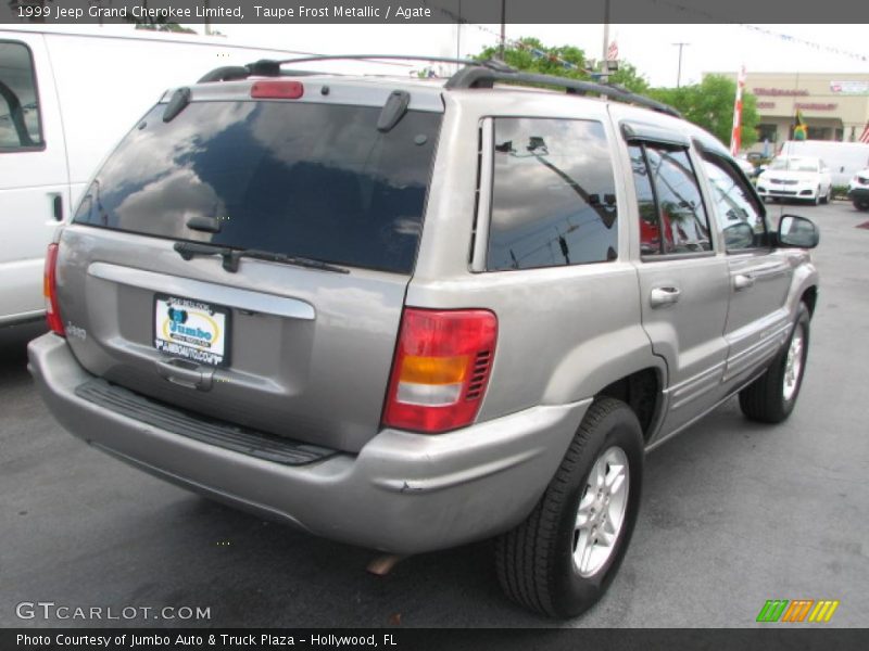 Taupe Frost Metallic / Agate 1999 Jeep Grand Cherokee Limited