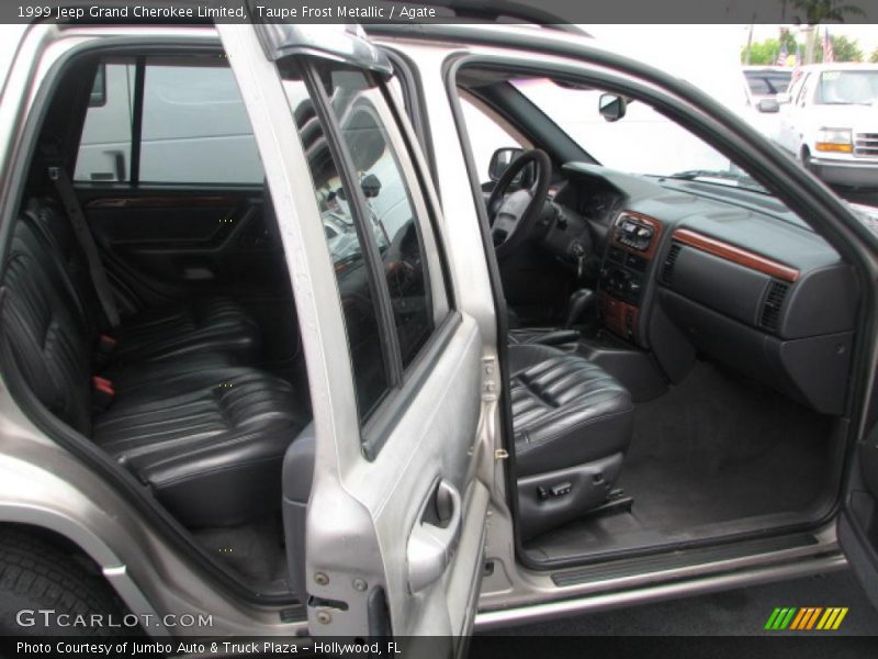 Taupe Frost Metallic / Agate 1999 Jeep Grand Cherokee Limited