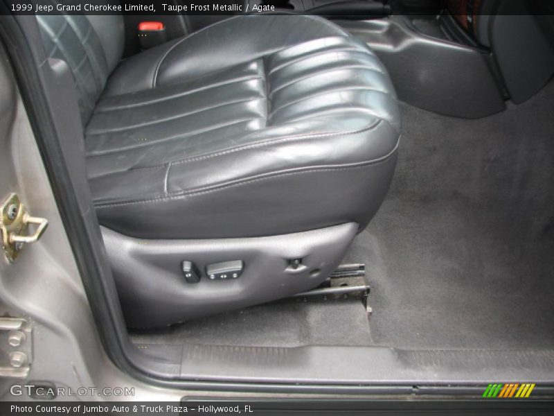 Taupe Frost Metallic / Agate 1999 Jeep Grand Cherokee Limited