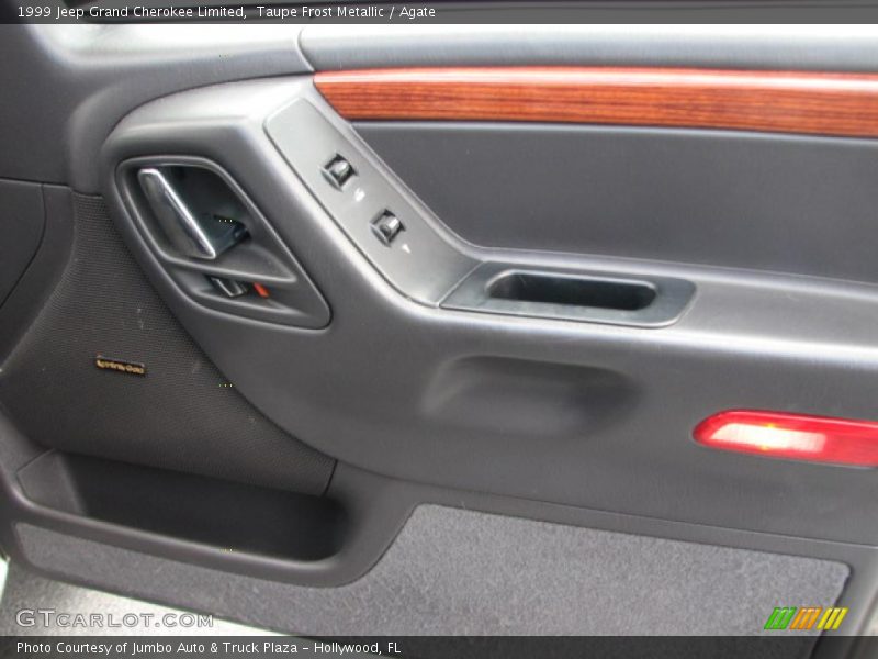 Taupe Frost Metallic / Agate 1999 Jeep Grand Cherokee Limited