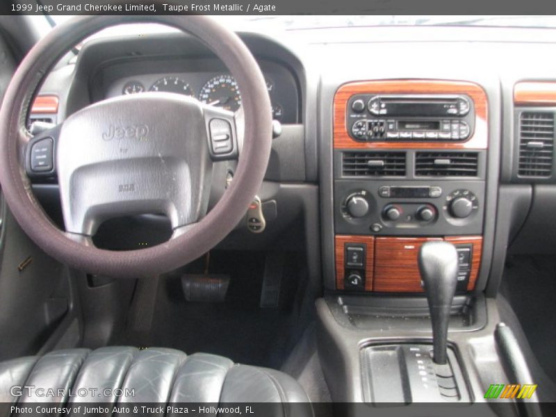 Taupe Frost Metallic / Agate 1999 Jeep Grand Cherokee Limited