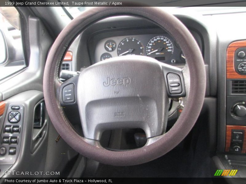 Taupe Frost Metallic / Agate 1999 Jeep Grand Cherokee Limited