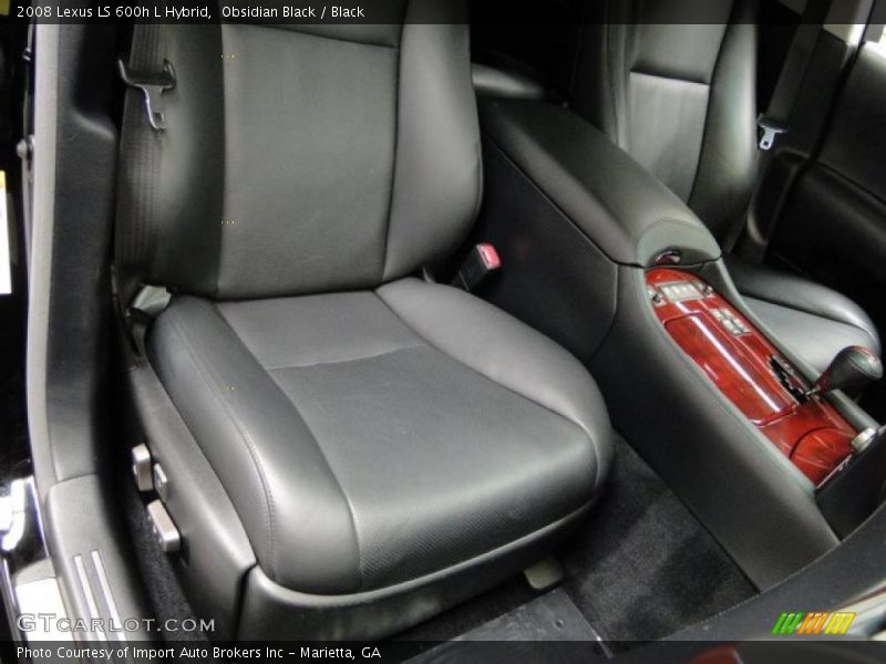  2008 LS 600h L Hybrid Black Interior