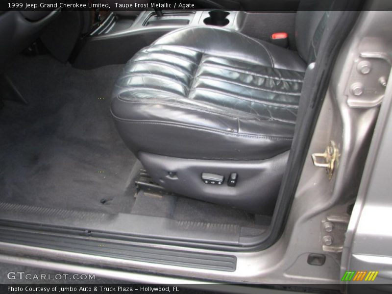 Taupe Frost Metallic / Agate 1999 Jeep Grand Cherokee Limited