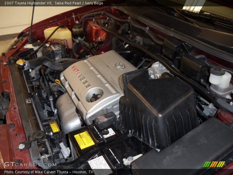  2007 Highlander V6 Engine - 3.3 Liter DOHC 24-Valve VVT-i V6