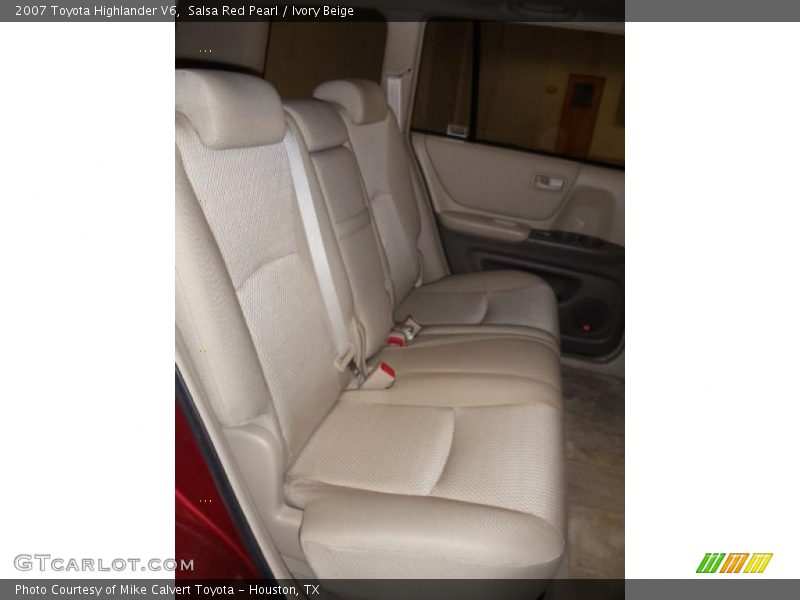 Salsa Red Pearl / Ivory Beige 2007 Toyota Highlander V6
