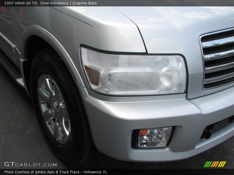 Silver Indulgence / Graphite Black 2007 Infiniti QX 56