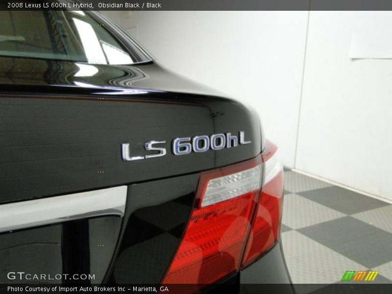  2008 LS 600h L Hybrid Logo