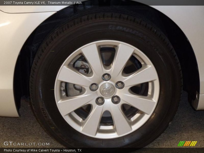Titanium Metallic / Ash 2007 Toyota Camry XLE V6