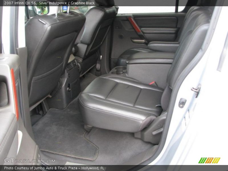  2007 QX 56 Graphite Black Interior