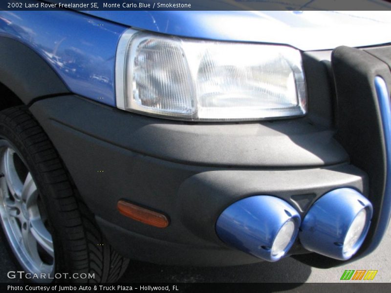 Monte Carlo Blue / Smokestone 2002 Land Rover Freelander SE
