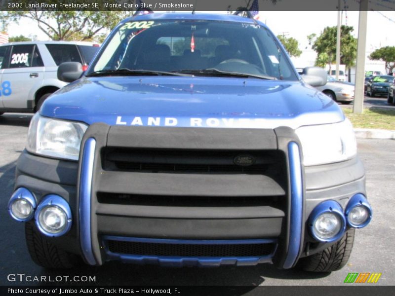 Monte Carlo Blue / Smokestone 2002 Land Rover Freelander SE