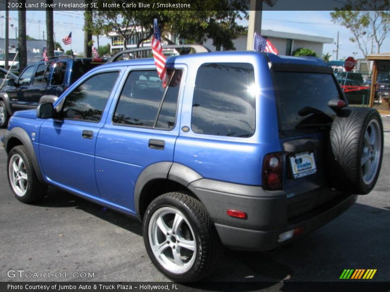 Monte Carlo Blue / Smokestone 2002 Land Rover Freelander SE