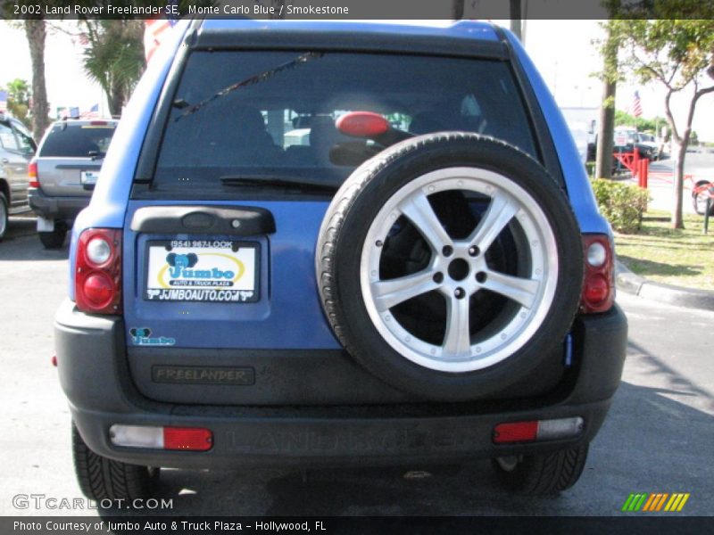 Monte Carlo Blue / Smokestone 2002 Land Rover Freelander SE