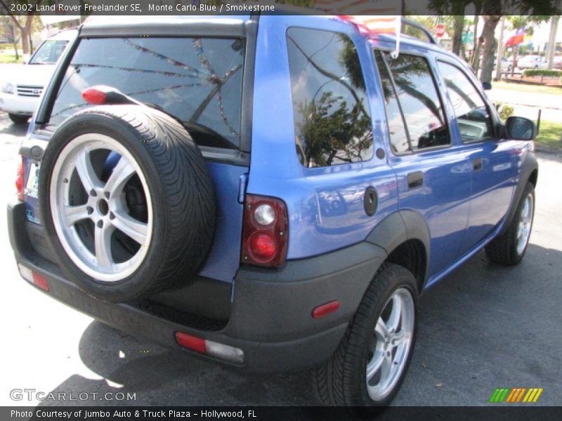 Monte Carlo Blue / Smokestone 2002 Land Rover Freelander SE